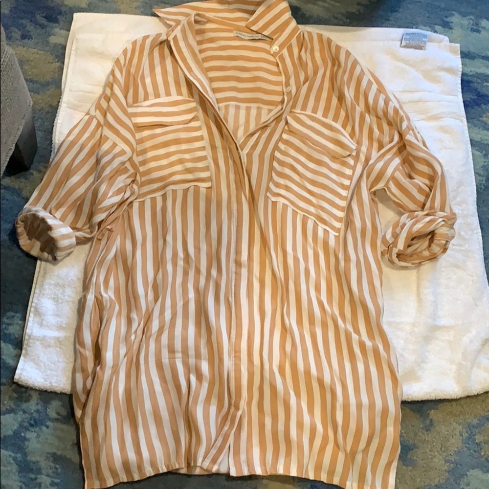 Faithfull the brand striped dress